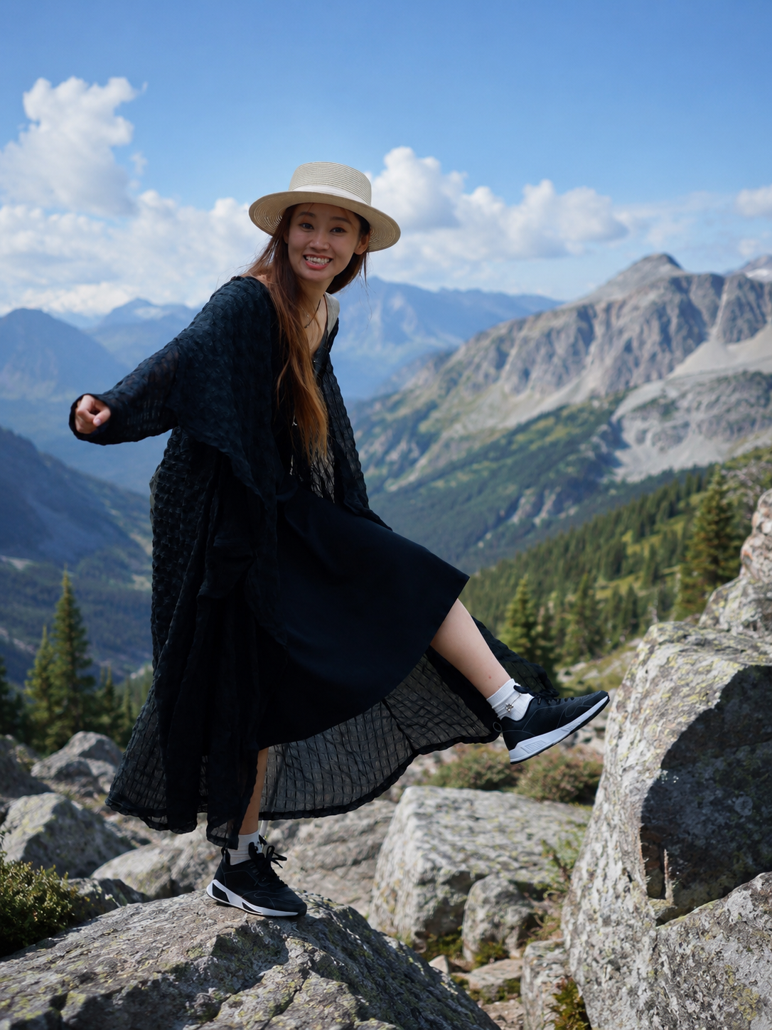 Randonnée à la montagne
